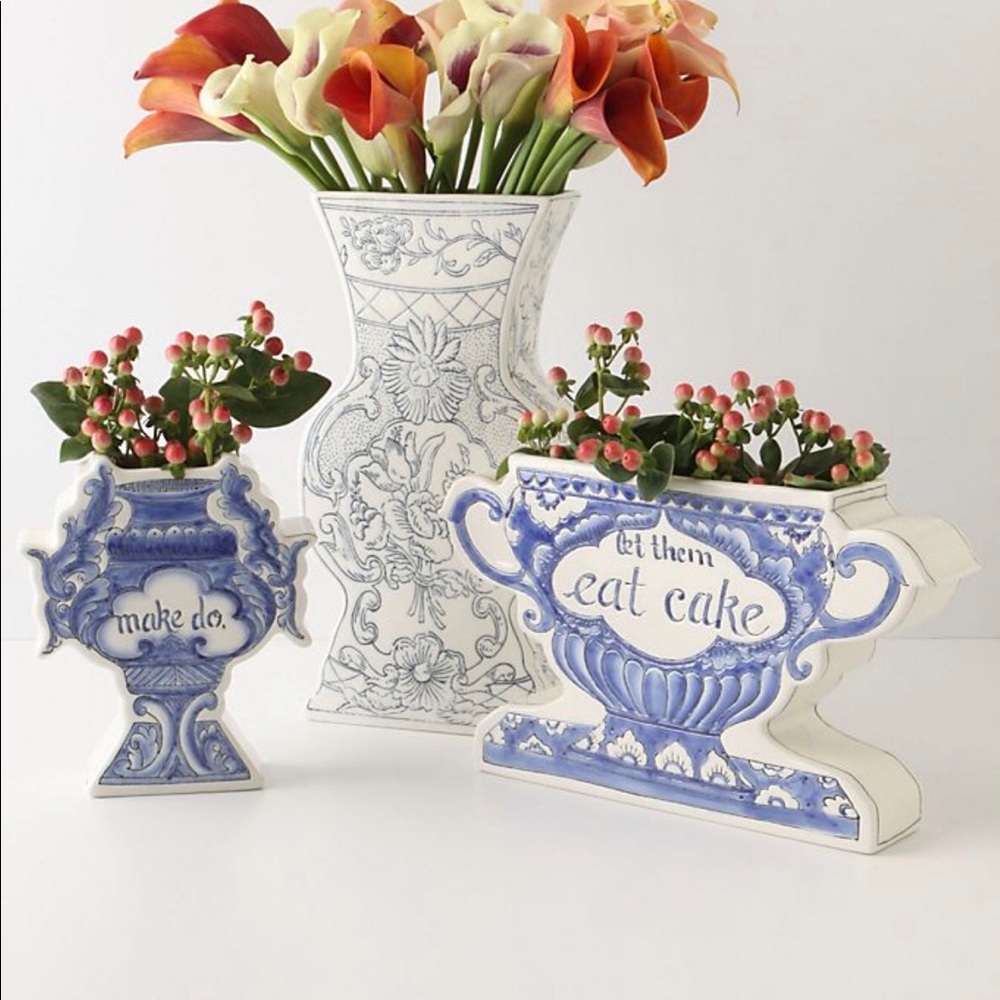 Molly Hatch Vase Trio! HTF